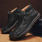Herrenmode Retro-Stiefeletten mit Reißverschlussdetail