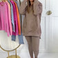 💖Stilvolles Hoodie- und Hosenset für Damen