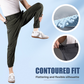 Stretch-Cargohose mit Kordelzug für Herren
