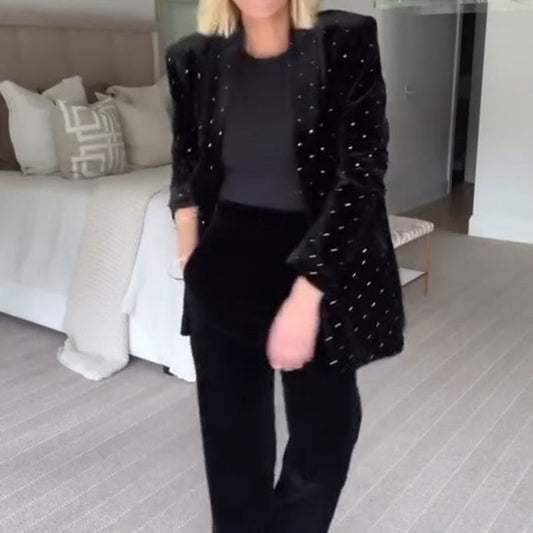 ✨Luxus-Blazer mit Strassdekor für Damen