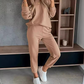 🍂Herbstaktion 49%💕 Gemütliches 2-teiliges Sweatshirt- und Jogginghosen-Set für Damen
