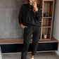 🍂Herbstaktion 49%💕 Gemütliches 2-teiliges Sweatshirt- und Jogginghosen-Set für Damen