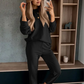 🍂Herbstaktion 49%💕 Gemütliches 2-teiliges Sweatshirt- und Jogginghosen-Set für Damen
