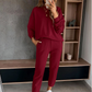 🍂Herbstaktion 49%💕 Gemütliches 2-teiliges Sweatshirt- und Jogginghosen-Set für Damen
