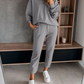 🍂Herbstaktion 49%💕 Gemütliches 2-teiliges Sweatshirt- und Jogginghosen-Set für Damen