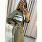 🔥Letzter Tag 49% Rabatt🎁DAMEN-SET MIT STEHKRAGENJACKE & KLEID