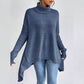 💖 Damenmode Einfarbiger Rollkragenpullover
