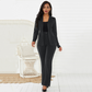 💖Damen Business Solid Blazer & Hose 2-teiliges Set