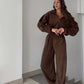❄️Winterschlussverkauf – 49 % RABATT🧥Kuscheliger, warmer Jumpsuit mit Reißverschluss vorne