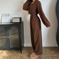 ❄️Winterschlussverkauf – 49 % RABATT🧥Kuscheliger, warmer Jumpsuit mit Reißverschluss vorne
