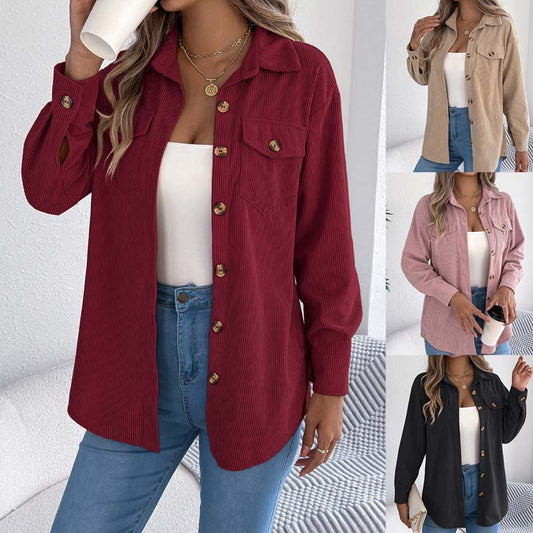 Damen Casual Mode feste Farbe Tops
