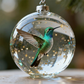 🐦✨Nature's Bird Kugelornament in Glasoptik