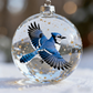 🐦✨Nature's Bird Kugelornament in Glasoptik