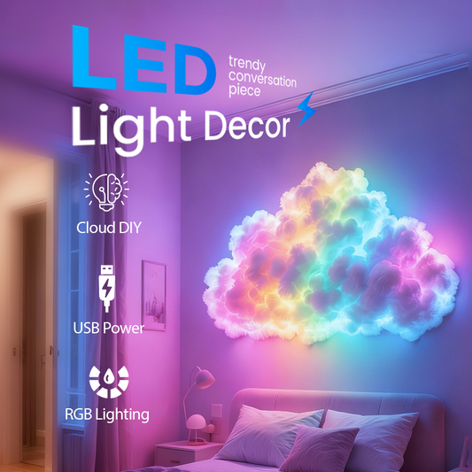 📢🎁49% RABATT!!! ✨Thundercloud USB-betriebene LED-Dekorationslampe🌈☁️