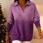 ✨ Glitzernder Strickpullover für Damen mit langen Ärmeln