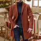 ⏳Zeitlich begrenztes Angebot: 49% Rabatt⏰ Vielseitiger und kuscheliger Tweedmantel für Herren🧥