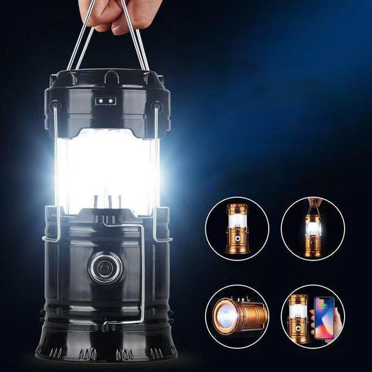 🏕️ JETZT 50% RABATT! 🔦 Solarbetriebene, ausziehbare Campinglampe – 2-in-1-Schreibtischlampe & Taschenlampe – Perfekt für Abenteuer ☀️
