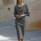 🌟💃 Elegantes, tailliertes und figurschmeichelndes Damenkleid