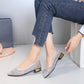 🏆 Heißer Sale – 49 % Rabatt ✨ Damen-Ballerinas mit spitzer Zehenpartie und Pailletten aus Mesh