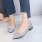 🏆 Heißer Sale – 49 % Rabatt ✨ Damen-Ballerinas mit spitzer Zehenpartie und Pailletten aus Mesh