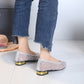 🏆 Heißer Sale – 49 % Rabatt ✨ Damen-Ballerinas mit spitzer Zehenpartie und Pailletten aus Mesh