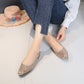 🏆 Heißer Sale – 49 % Rabatt ✨ Damen-Ballerinas mit spitzer Zehenpartie und Pailletten aus Mesh