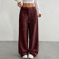 🔥49% RABATT🔥 Damen-Freizeithose – Lockerer Schnitt und hoher Bund für maximalen Komfort und Stil 👖✨