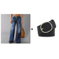 ✨🔥Retro-Schlagjeans für Damen mit Taschen👖