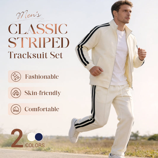 ❤️🔥Klassisches gestreiftes Herren-Trainingsanzug-Set