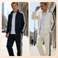 ❤️🔥Klassisches gestreiftes Herren-Trainingsanzug-Set