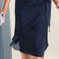 Elegantes, einfarbiges Kleid