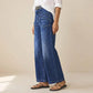 📢📢49% Rabatt!! ⏰Damen Casual High-Rise Weitbeinjeans