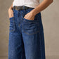 📢📢49% Rabatt!! ⏰Damen Casual High-Rise Weitbeinjeans