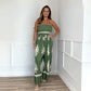 💥Sommer-Rabattaktion 49% RABATT💥 Damen Ärmelloser Halfter-Jumpsuit mit weitem Bein