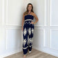 💥Sommer-Rabattaktion 49% RABATT💥 Damen Ärmelloser Halfter-Jumpsuit mit weitem Bein