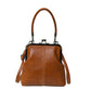 🔥Begrenztes Zeitangebot: 49% Rabatt⏰👜Damen Kiss Lock Crossbody Bag mit Top Handle🎁