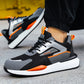 👟🔨🦺 AKTION-49%! Unzerstörbare Sicherheitsschuhe – Leichte Arbeitsschuhe, Stahlkappe & S1P-Standard (100% atmungsaktives Material)