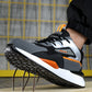 👟🔨🦺 AKTION-49%! Unzerstörbare Sicherheitsschuhe – Leichte Arbeitsschuhe, Stahlkappe & S1P-Standard (100% atmungsaktives Material)