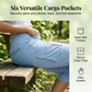 💥✨Nur für kurze Zeit:49% Rabatt ✨Leichte Cargo-Caprihosen für Damen🌿 Komfort und Stil für jedes Abenteuer 🌿