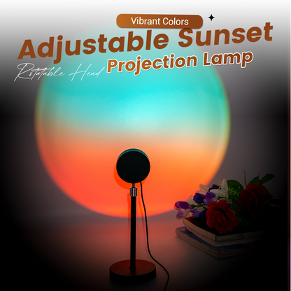 🌆Verstellbares Sonnenuntergangslicht📸 Geeignet für Fotos, Dates und Treffen