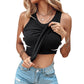 💥49% Rabatt 🎀Geripptes Tanktop mit integriertem BH für Frauen🌸ideal für Alltag, Freizeit und Sommer🌊