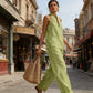👚49% RABATT! 🔥 Zweiteiliges Damen-Set mit Neckholder-Ausschnitt – Fließender Stoff, Leichte Passform & Perfekt Für Einen Eleganter Sommerlook 💃