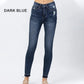 [🎁Geschenk für Frauen] Blaue Skinny-Jeans mit Bauchweg-Effekt