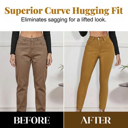 📢📢49% Rabatt!! ⏰✨Damen High-Waist Stretch-Jeans | super elastisch & vielseitig kombinierbar👖