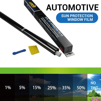 ☀️🚗 UV-Schutzfolie für Fenster – reduziert die Hitze, einfache Montage, 99 % Schutz!