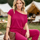 💥Begrenztes Zeitangebot: 49% Rabatt💕Off-Shoulder Jumpsuit mit kurzen Ärmeln – lässig & sommerlich