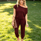 💥Begrenztes Zeitangebot: 49% Rabatt💕Off-Shoulder Jumpsuit mit kurzen Ärmeln – lässig & sommerlich