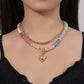 🌈 49% RABATT! 📿 Boho-Regenbogenkette mit Perlen & Kette – Buntes Design, Leichtgewicht & Perfekt Für Einen Fröhlichen, Kreativen Look ✨