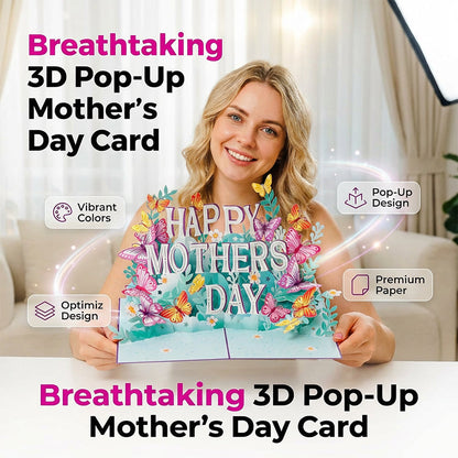 😍 Schicke ihr die Liebe 💕3D-Pop-Up-Muttertagskarte