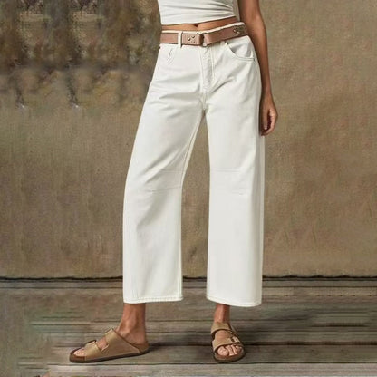 Women's Simple Classic Wide-Leg Pants